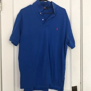 Blue polo